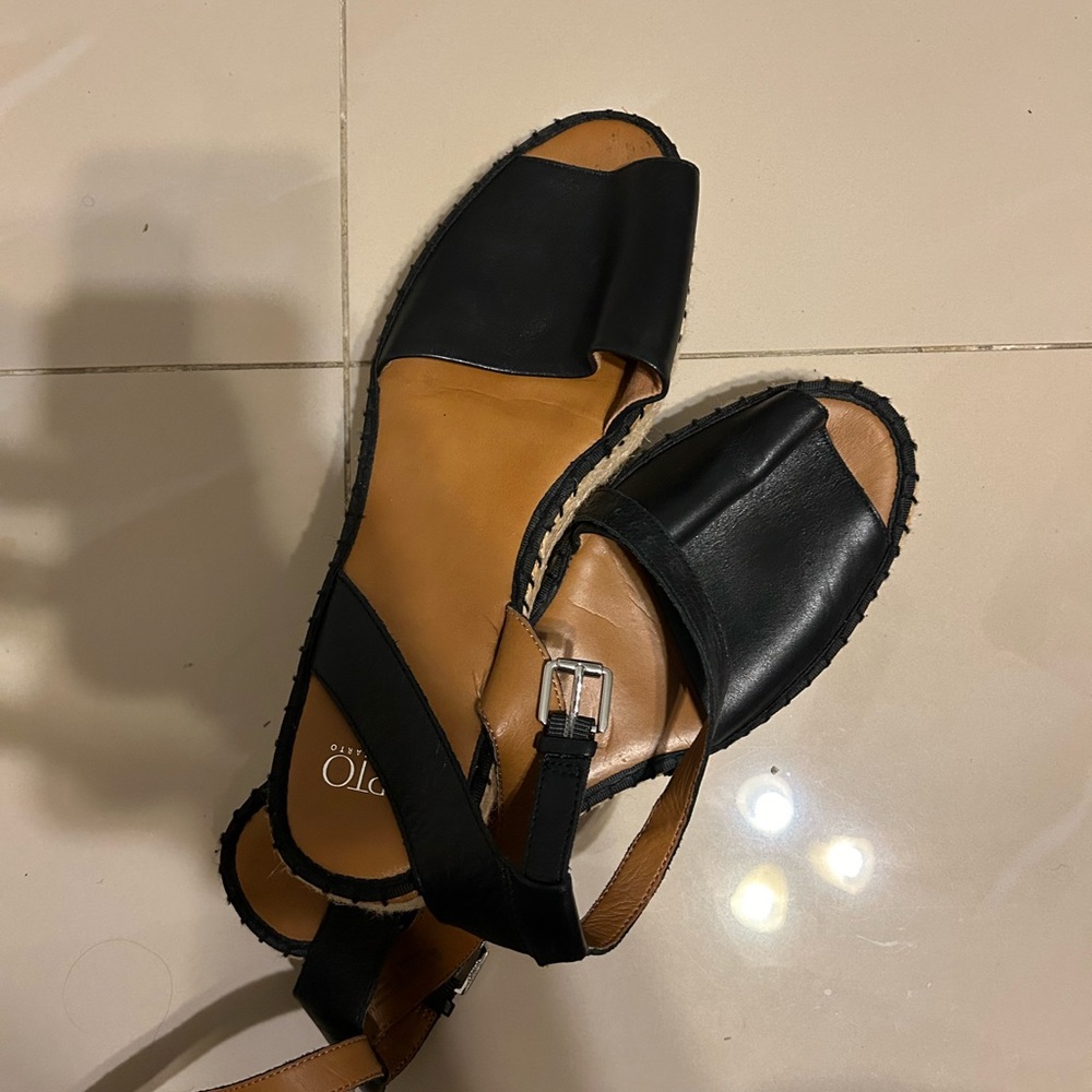 Sandals for women’s size 13 Sarto Franco Sarto,Leather Upper